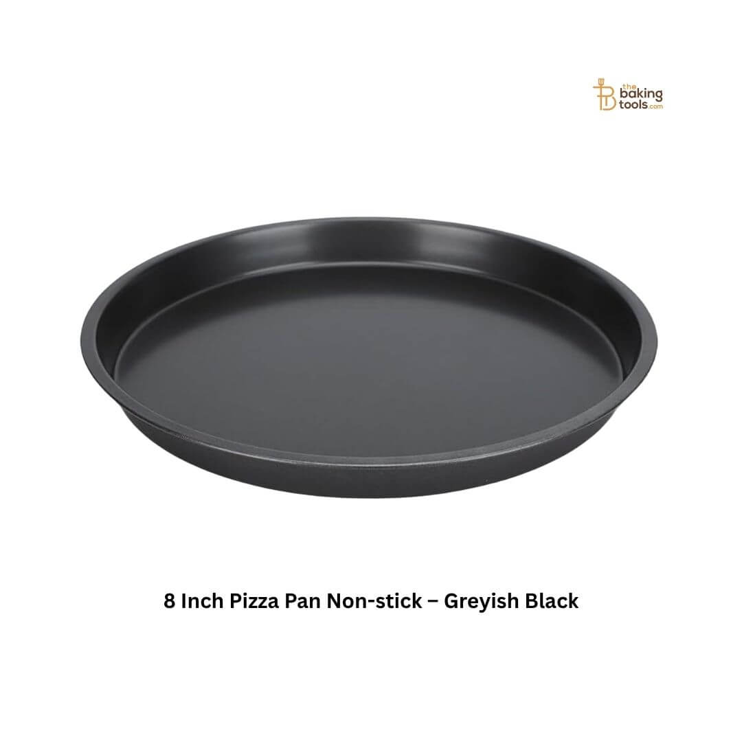 8 Inch Pizza Pan Non-stick - Greyish Black