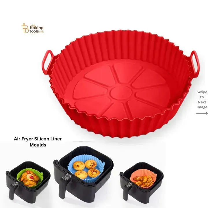 Air Fryer Silicon Liner Moulds - thebakingtools.com