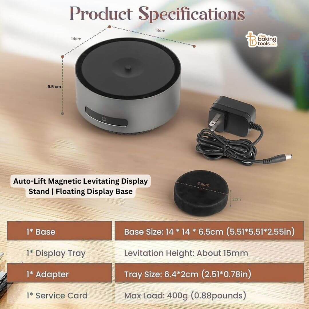 Auto-Lift Magnetic Levitating Machine Display Stand | Floating Display Base