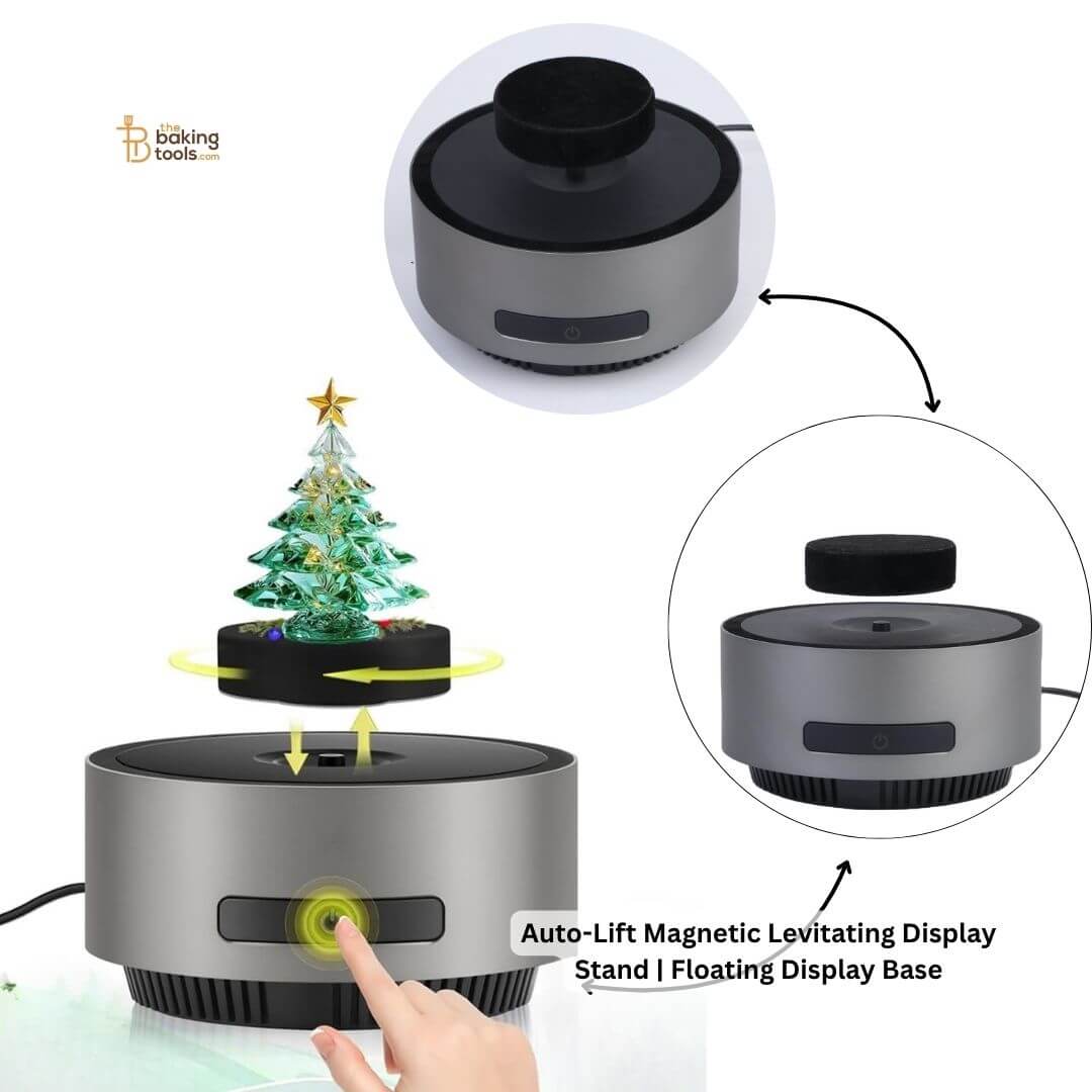 Auto-Lift Magnetic Levitating Machine Display Stand | Floating Display Base