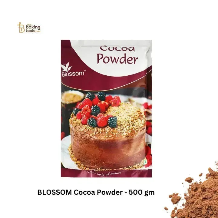 BLOSSOM Pure Cocoa Powder - 500 Grams - thebakingtools.com
