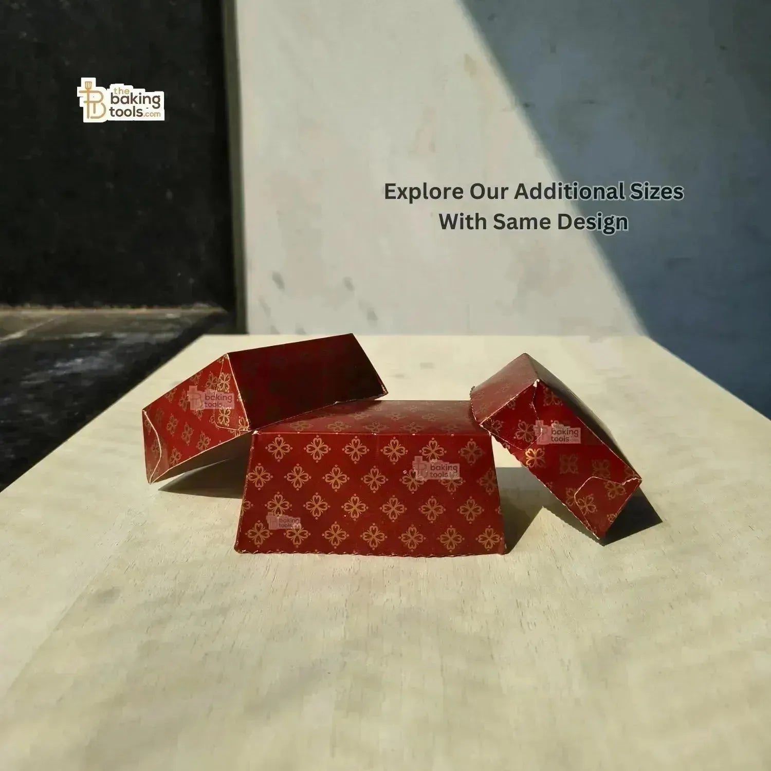 Rectangular Bake And Serve Disposable Paper Brownie Box - thebakingtools.com