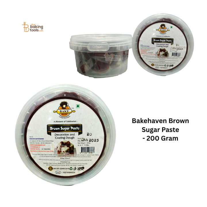Bakehaven Brown Sugar Paste – 200 g