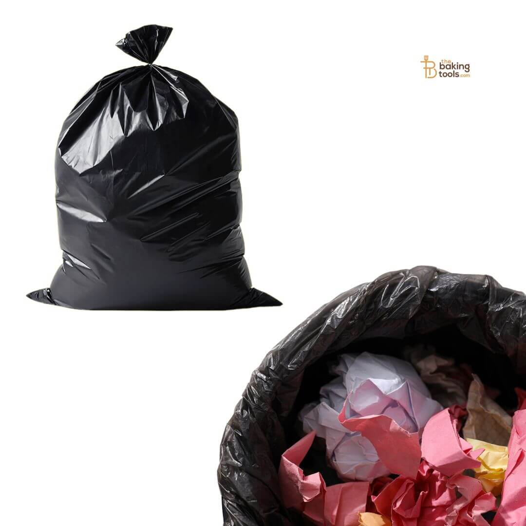 Black Garbage Bags 19 x 21 Inch – Heavy Duty Dustbin Bags