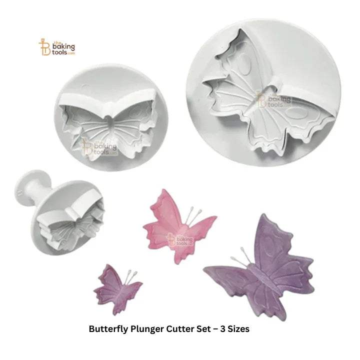 Butterfly Plunger Cutter Set – 3 Sizes
