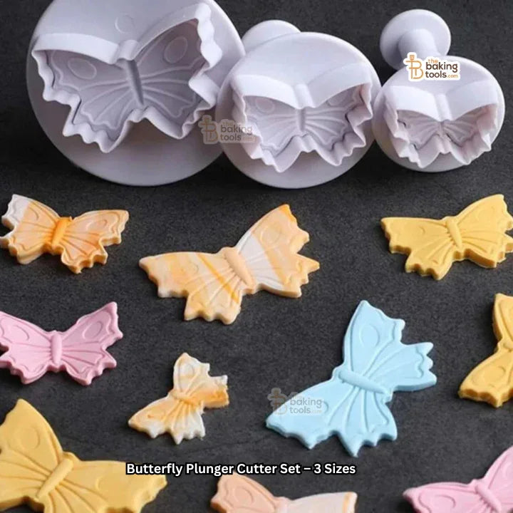 Butterfly Plunger Cutter Set – 3 Sizes