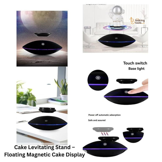 Cake Levitating Stand – Floating Magnetic Cake Display for Magical Dessert Presentations