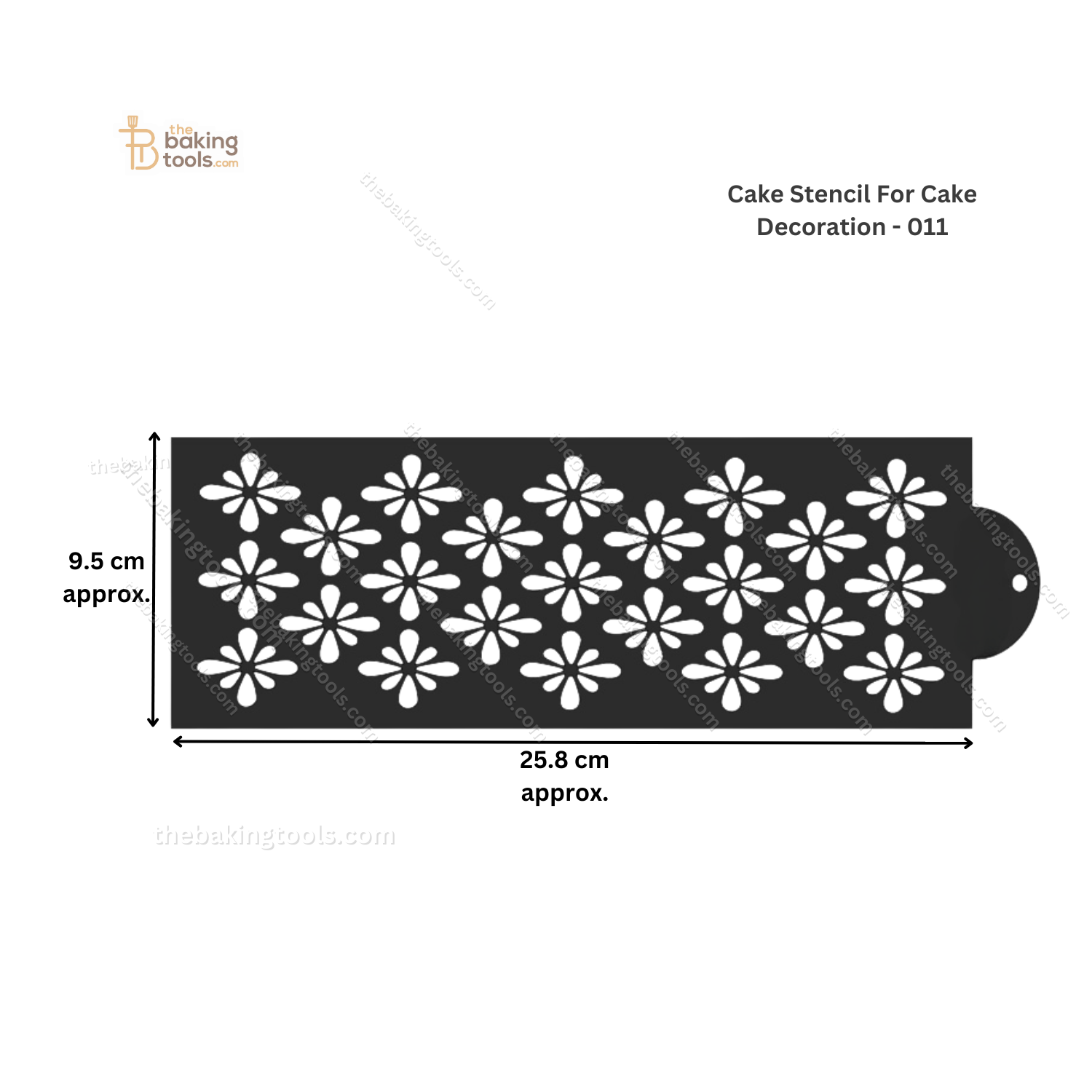 Cake Stencil For Cake Decoration - 011 - thebakingtools.com