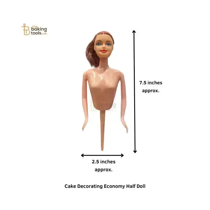 Cake Decorating Economy Half Doll - thebakingtools.com
