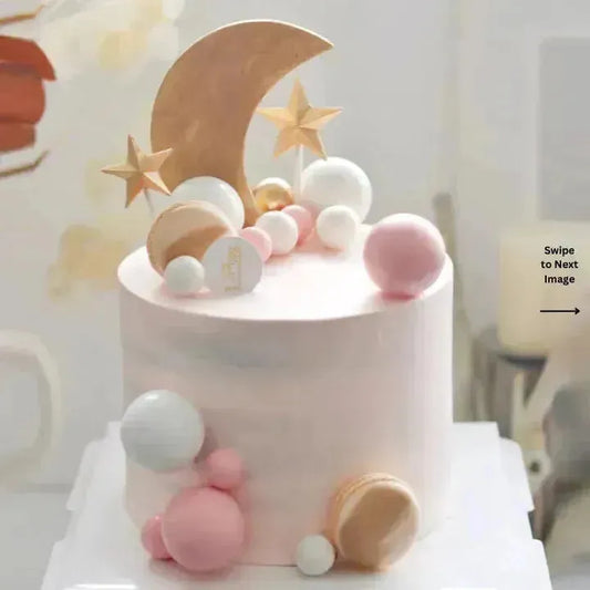 Customizable White Thermocol Ball | Cake & Craft Decoration -Pack Of 12 - thebakingtools.com