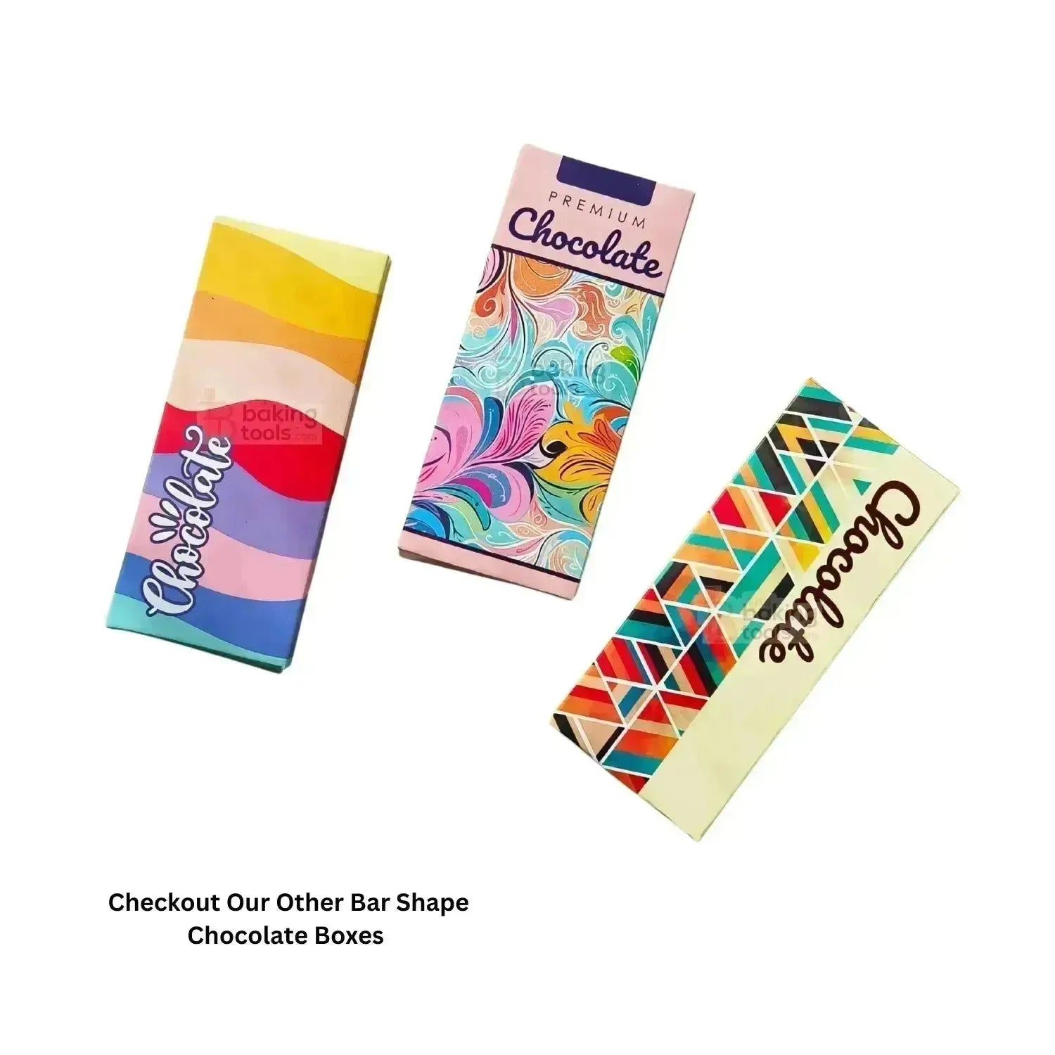 Chocolate Bar Box - 003 (Pack of 10 Pcs) - (1635 C) - thebakingtools.com