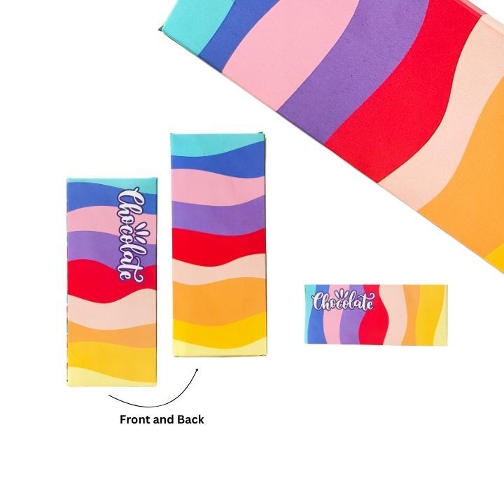 Chocolate Bar Box - (Pack of 10 Pcs) - (1635 A)