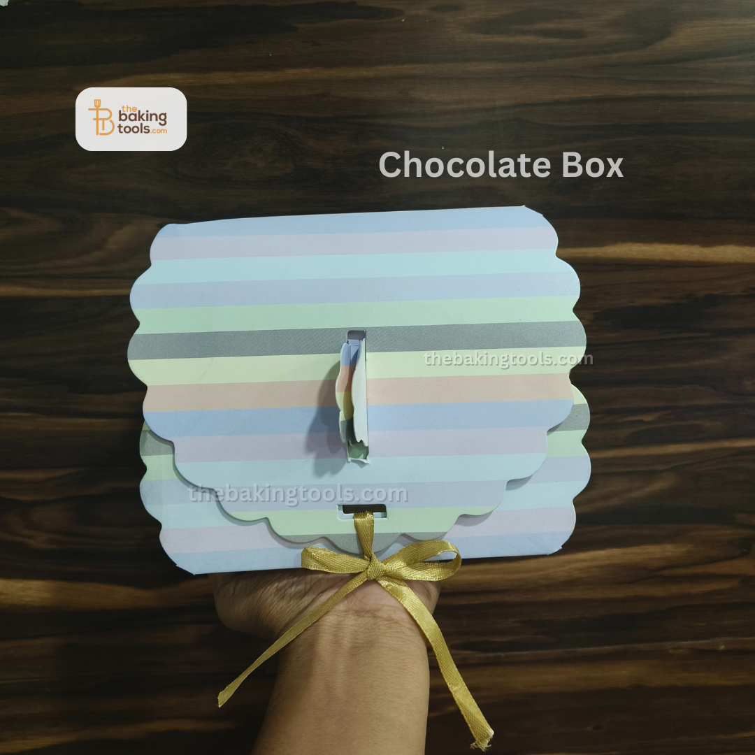 Chocolate Boxes | 5 x 2 inch | Pack of 10 - 004 _ the baking tools