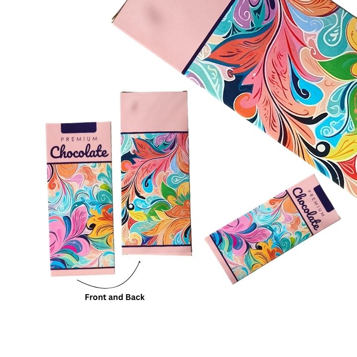 Chocolate Bar Box - (Pack of 10 Pcs) - (1635 C)