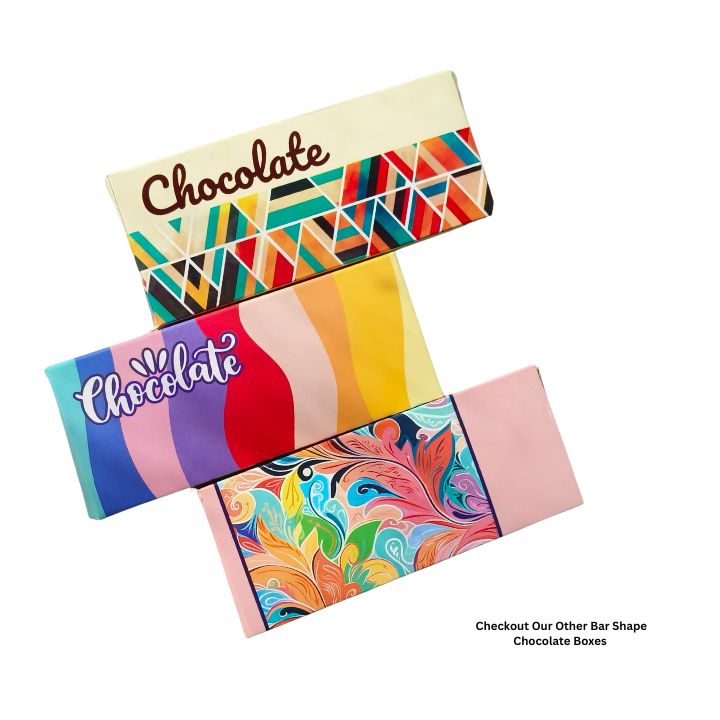 Chocolate Bar Box - (Pack of 10 Pcs) - (1635 C)
