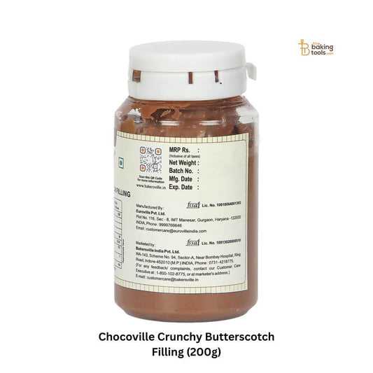 Chocoville Crunchy Butterscotch Filling (200g)_2