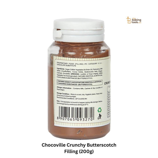 Chocoville Crunchy Butterscotch Filling (200g)_3