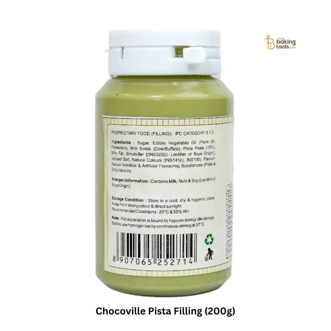 Chocoville Pista Filling (200g)