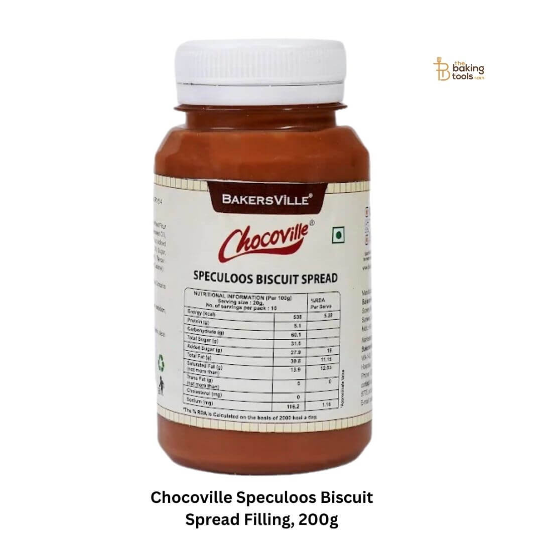 Chocoville Speculoos Biscuit Spread Filling (200g)