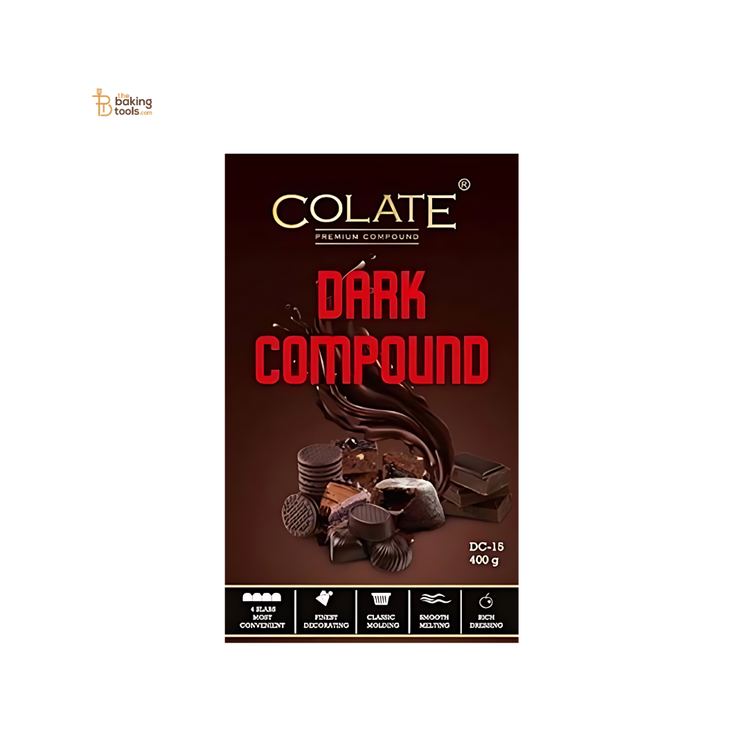 Colate Dark Compound 400gm - thebakingtools.com