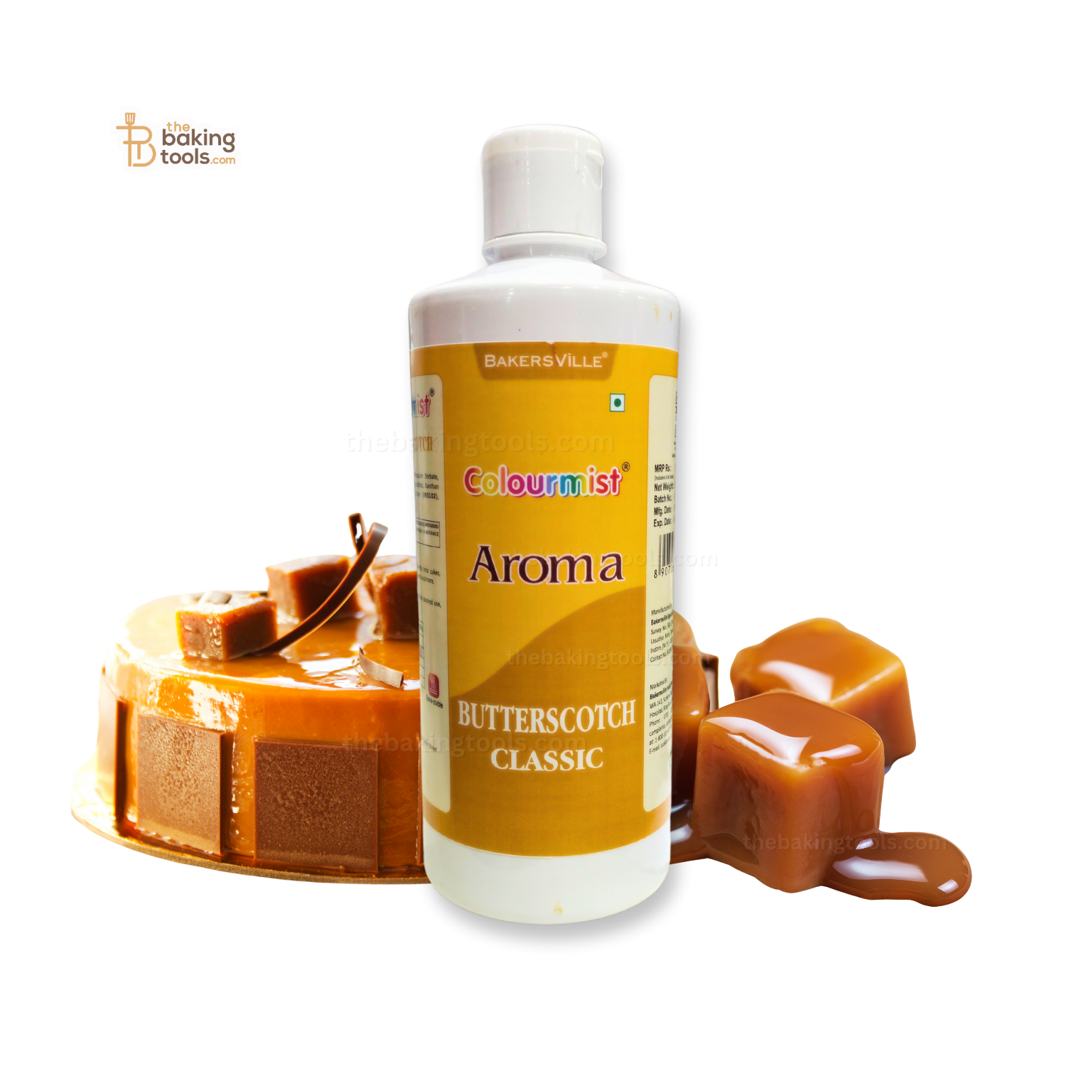 Butterscotch Aroma Colourmist Aroma Classic - 500 Grams - thebakingtools.com