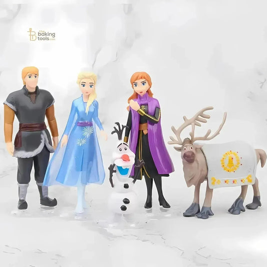 Frozen Toy Set - Set of 5 Toys - thebakingtools.com