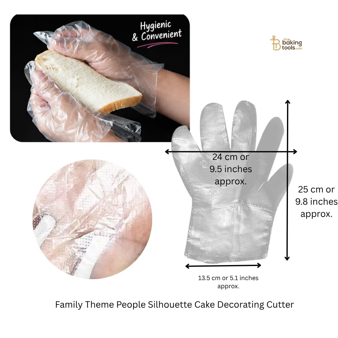 Disposable Plastic Gloves – Pack of 80 Pcs