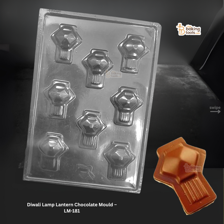 Diwali Lamp Lantern Chocolate Mould | PVC Plastic Chocolate Mould  – LM-181