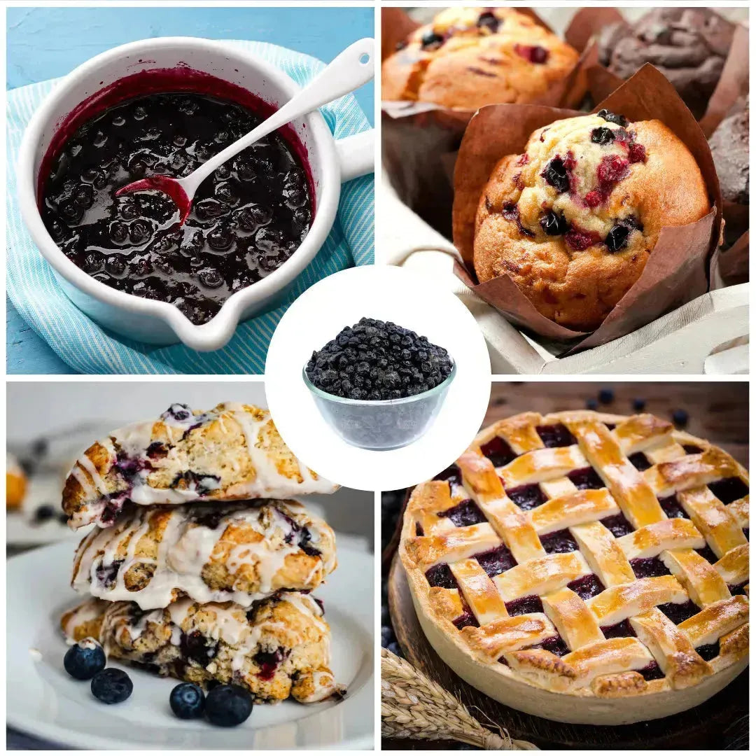 Dried Blueberries - 100 Grams - thebakingtools.com