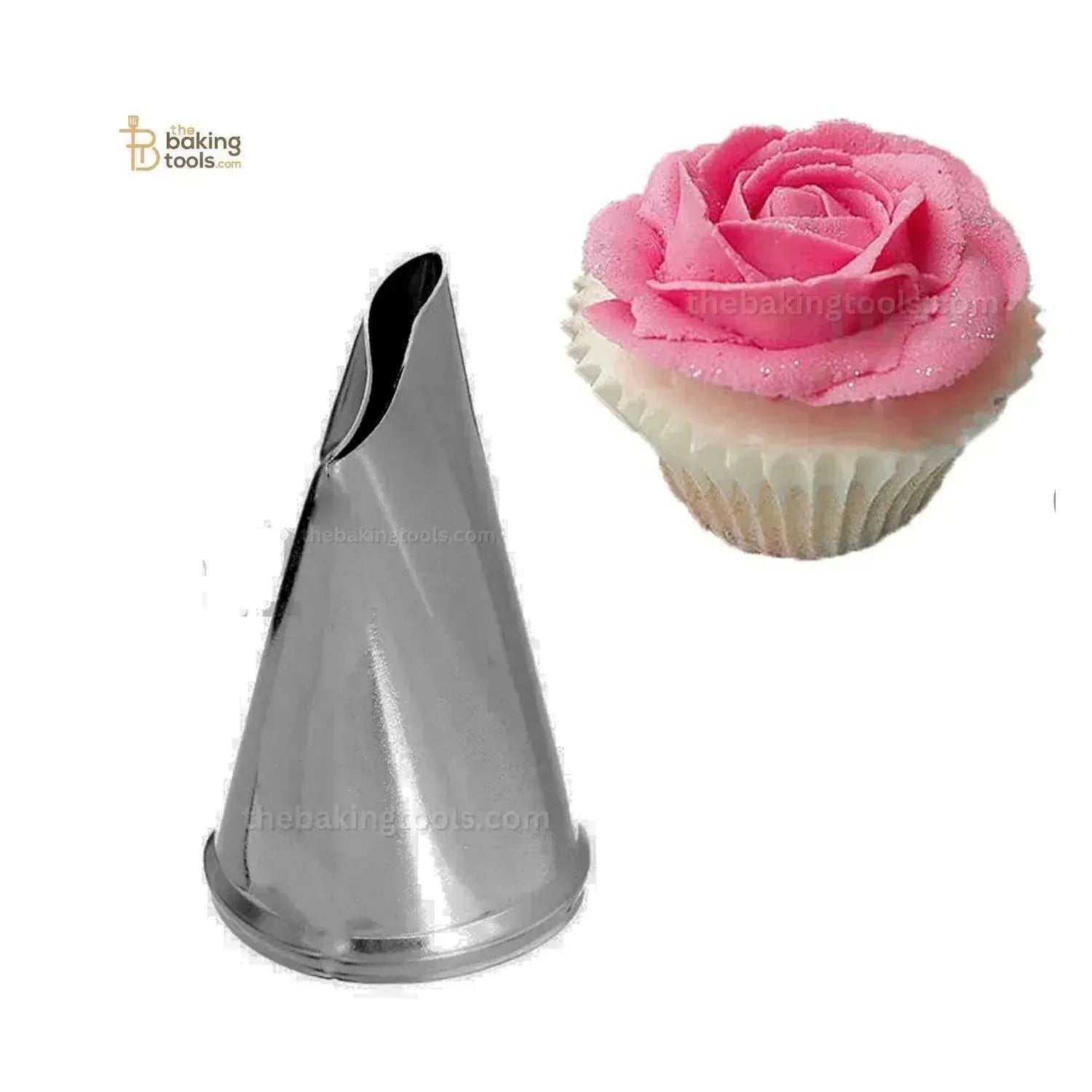 Flower Petal Leaf Nozzle Icing Rose Nozzles - thebakingtools.com