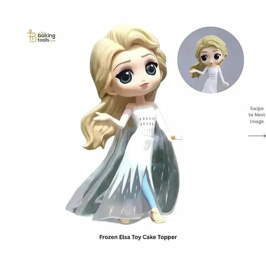 Frozen Elsa Toy Cake Topper - 1 Pieces - thebakingtools.com