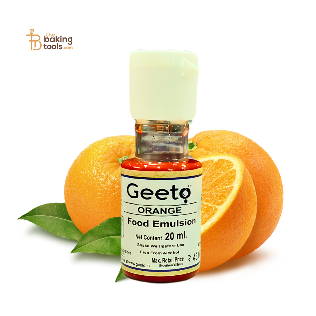 Geeto Food Emulsion Orange Flavour - 20ml _ the baking tools