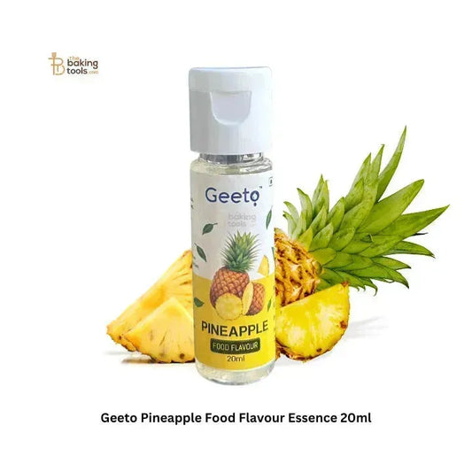 Geeto Pineapple Food Flavour Essence 20ml - thebakingtools.com