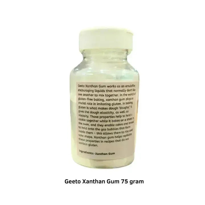 Geeto Xanthan Gum 75 gram - thebakingtools.com