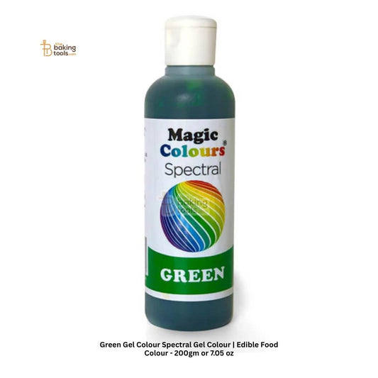 Green Gel Colour Spectral Gel Colour Edible Food Colour 200 gm or 7.05 oz
