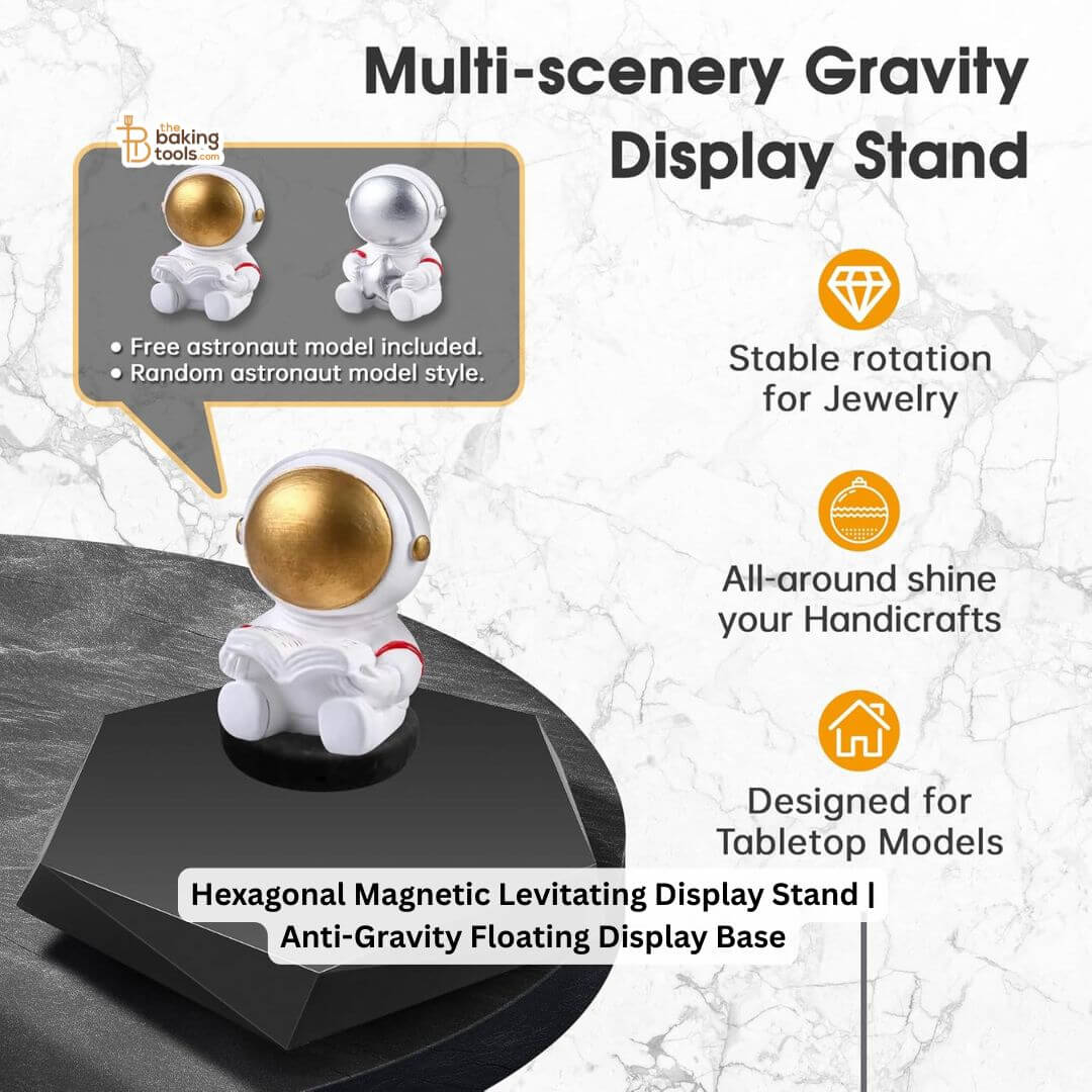 Hexagonal Magnetic Levitating Machine Display Stand | Anti-Gravity Floating Display Base