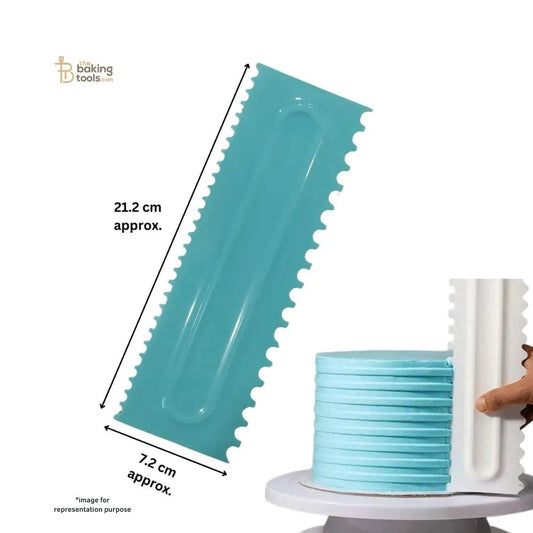 Icing Comb Cake Scraper For Icing And Decoration - 001