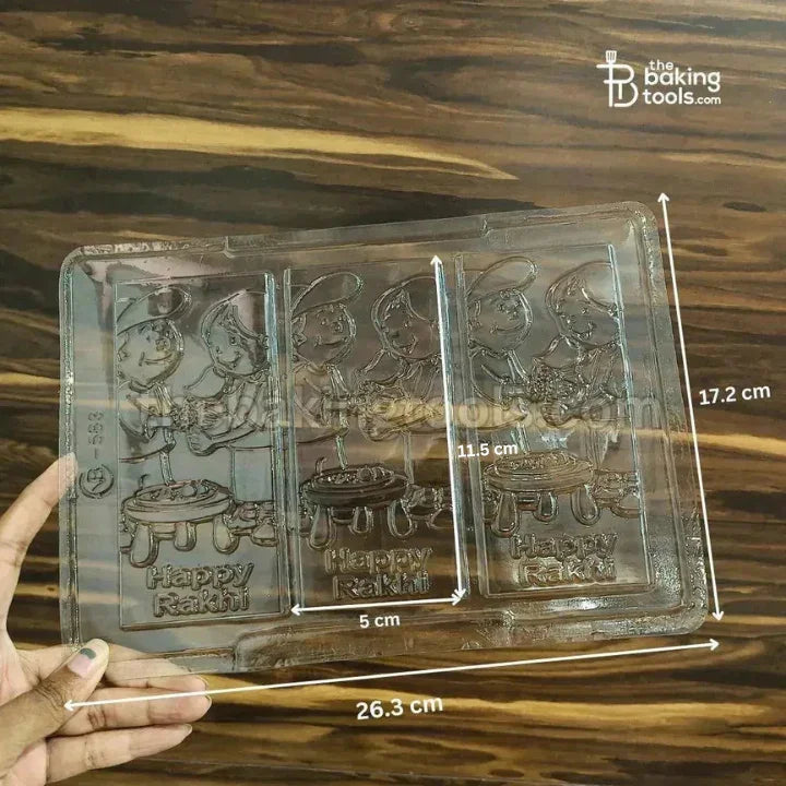 Plastic Chocolate Mould - 017 | PVC Chocolate Mould