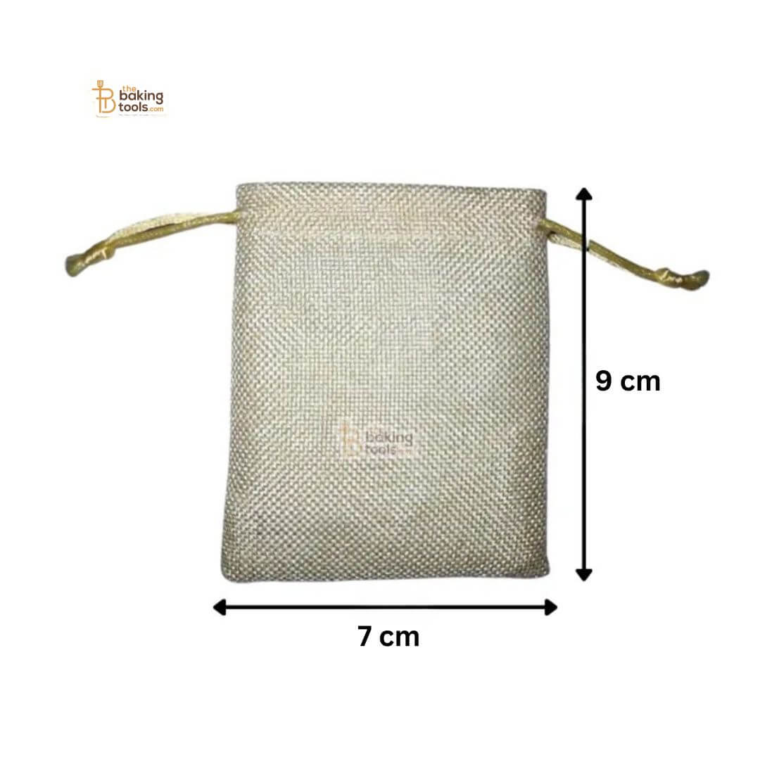 Jute Potli Bags – Pack of 10 | Eco-Friendly Gift | Various Sizes