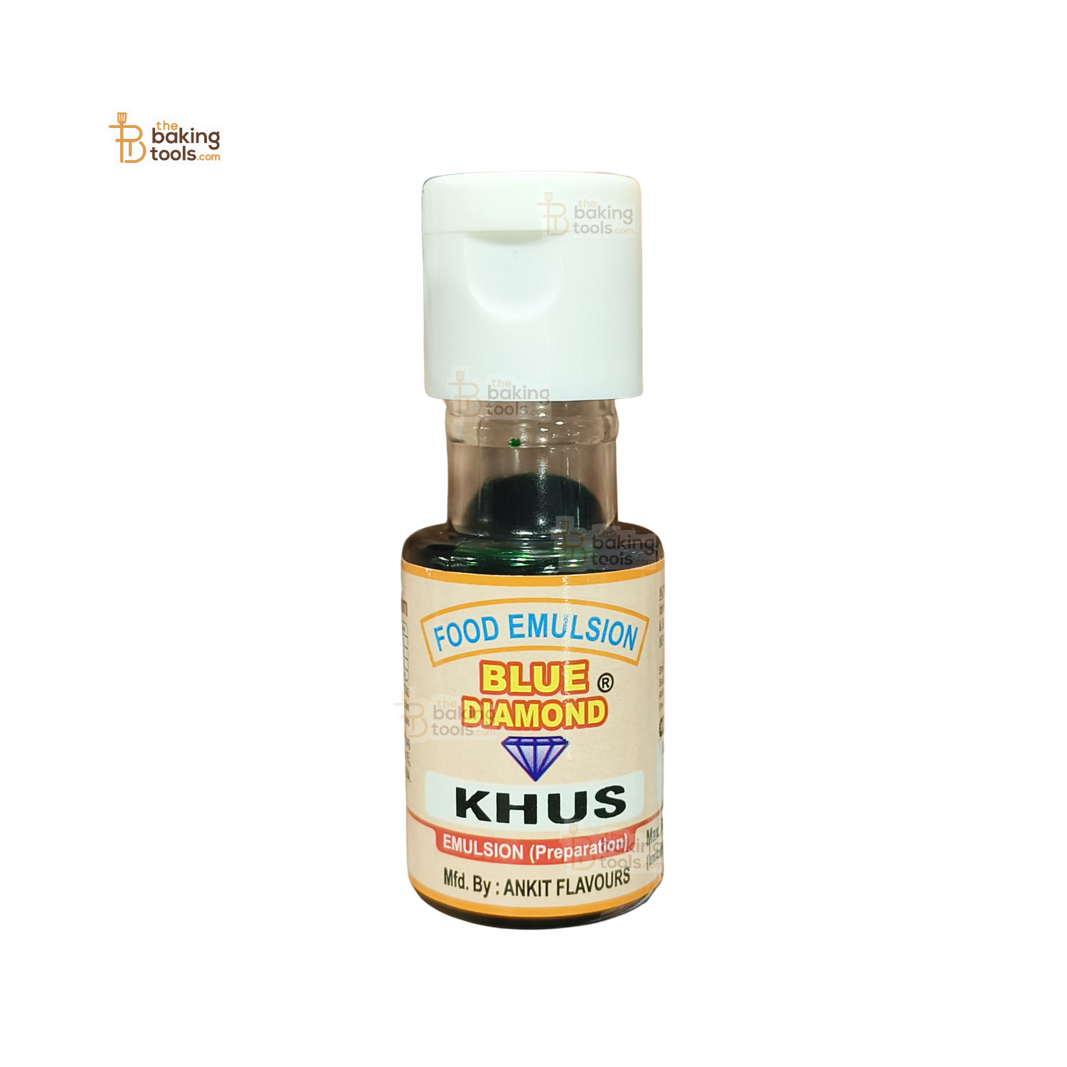 Khus Food Emulsion Blue Diamond - 20 ml _ the bakign tools