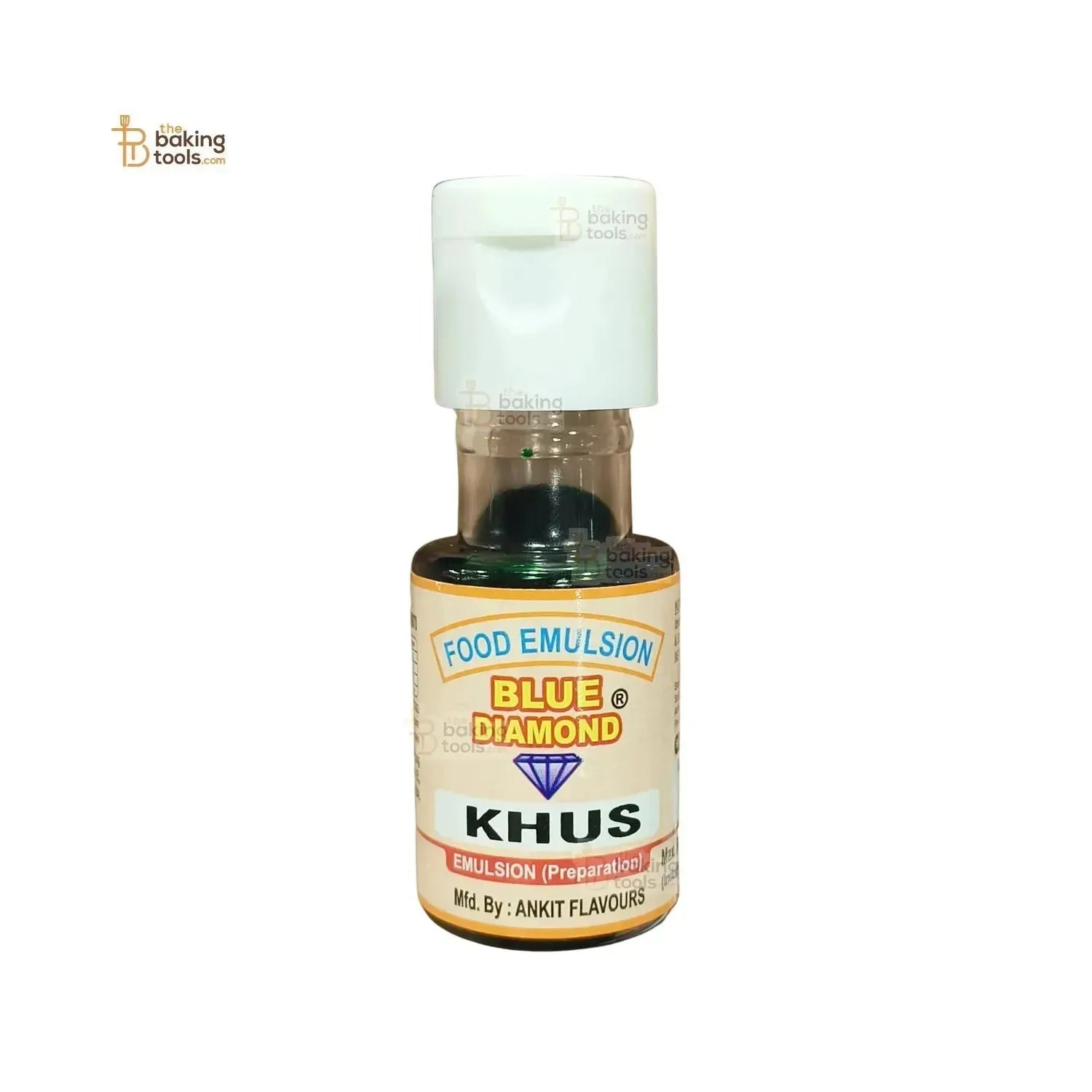 Khus Food Emulsion Blue Diamond - 20 ml - thebakingtools.com