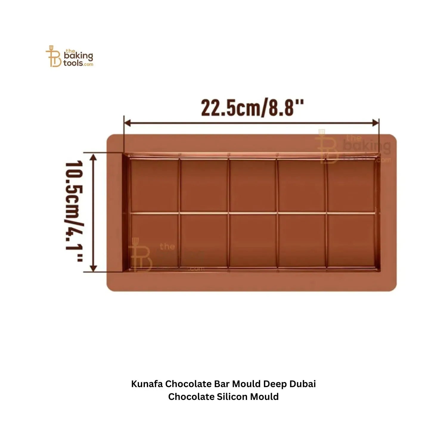 Kunafa Chocolate Mould | Dubai Chocolate Mould - thebakingtools.com