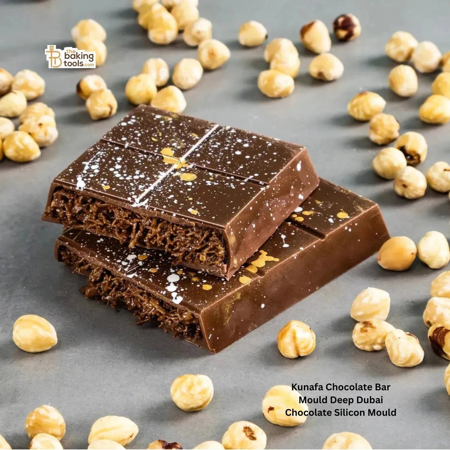 Kunafa Chocolate Mould | Dubai Chocolate Mould - thebakingtools.com