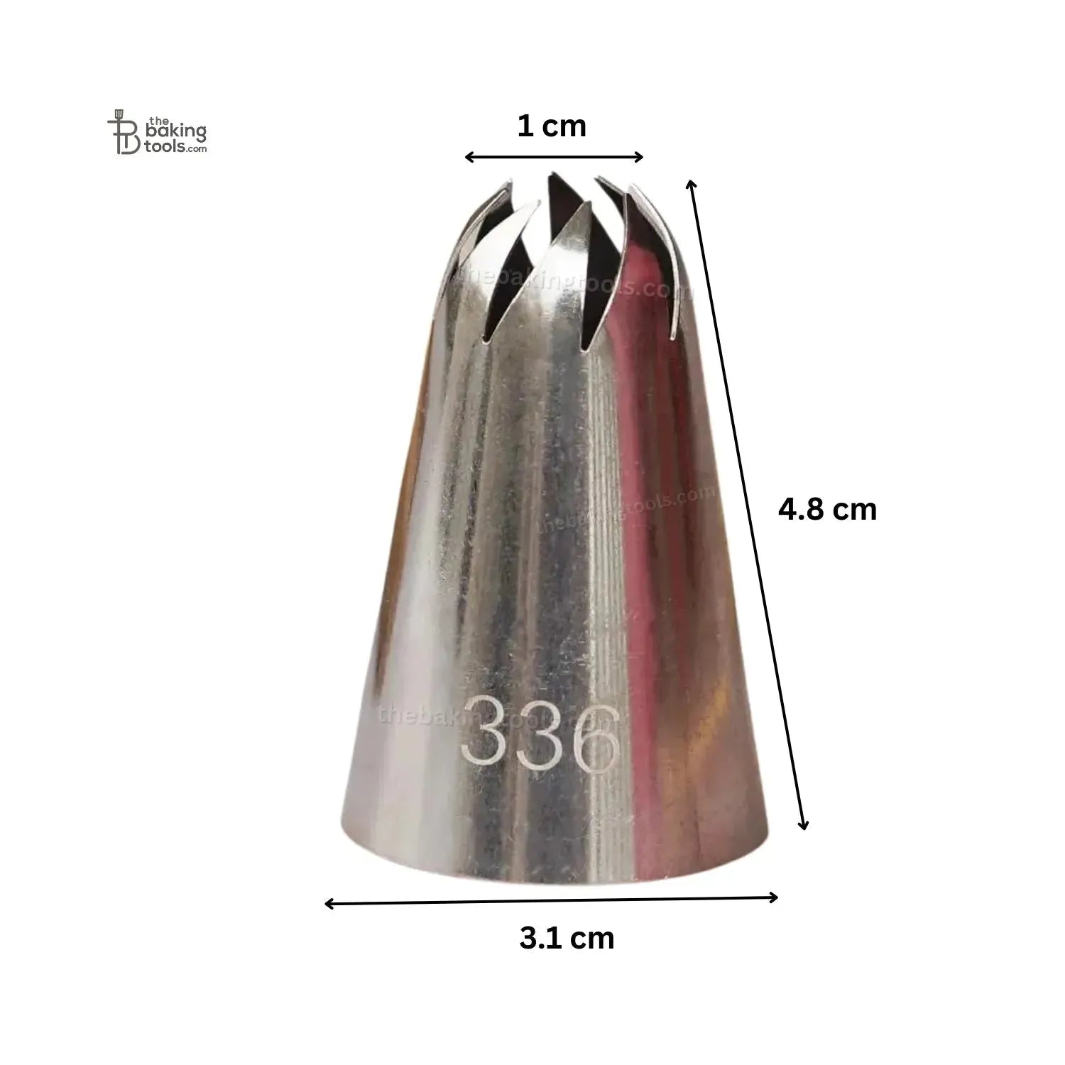 Large Nozzle 336 Icing Piping Flower Decoration Nozzle - thebakingtools.com