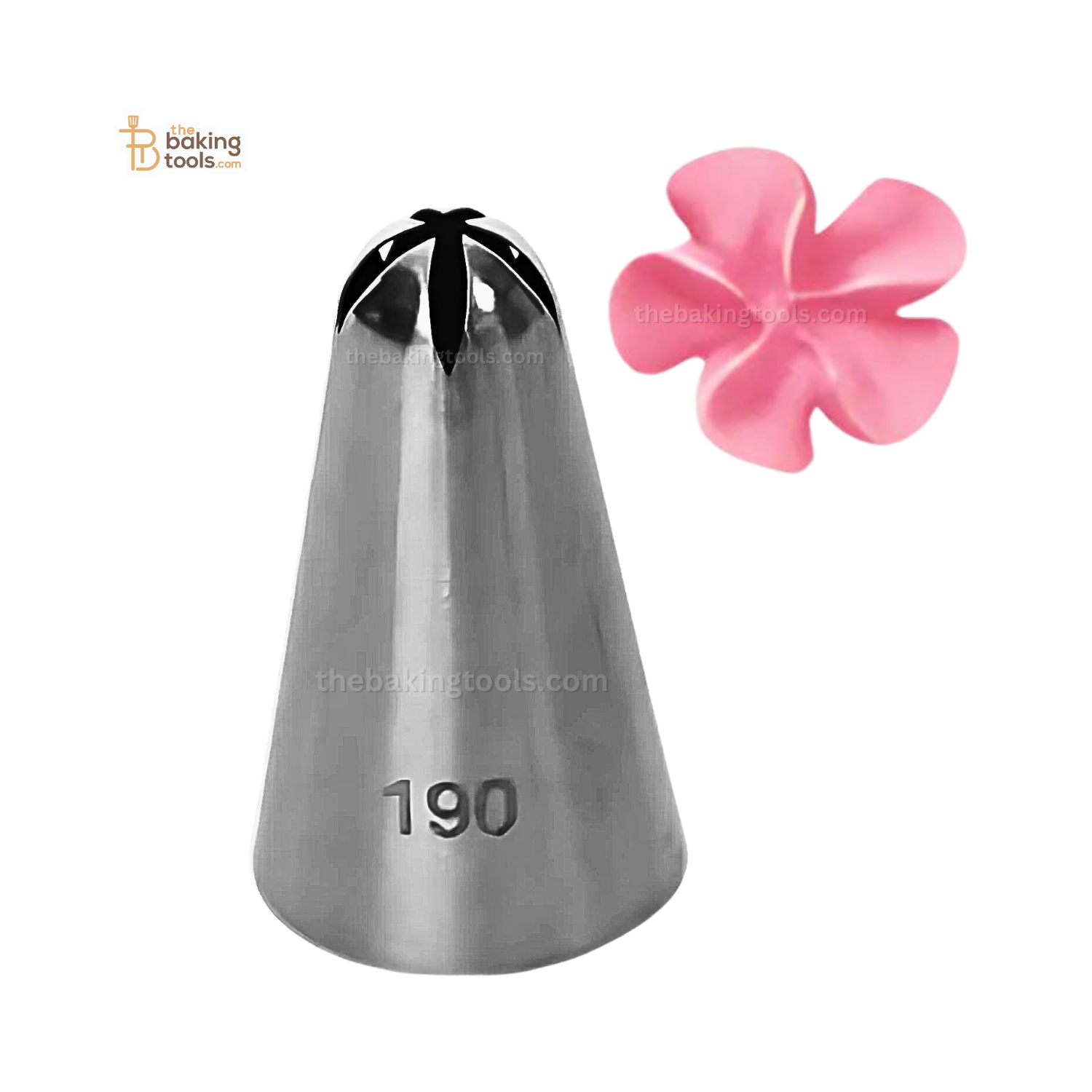 Large Nozzle 190 - Icing Flower Decorating Nozzle Tip - thebakingtools.com