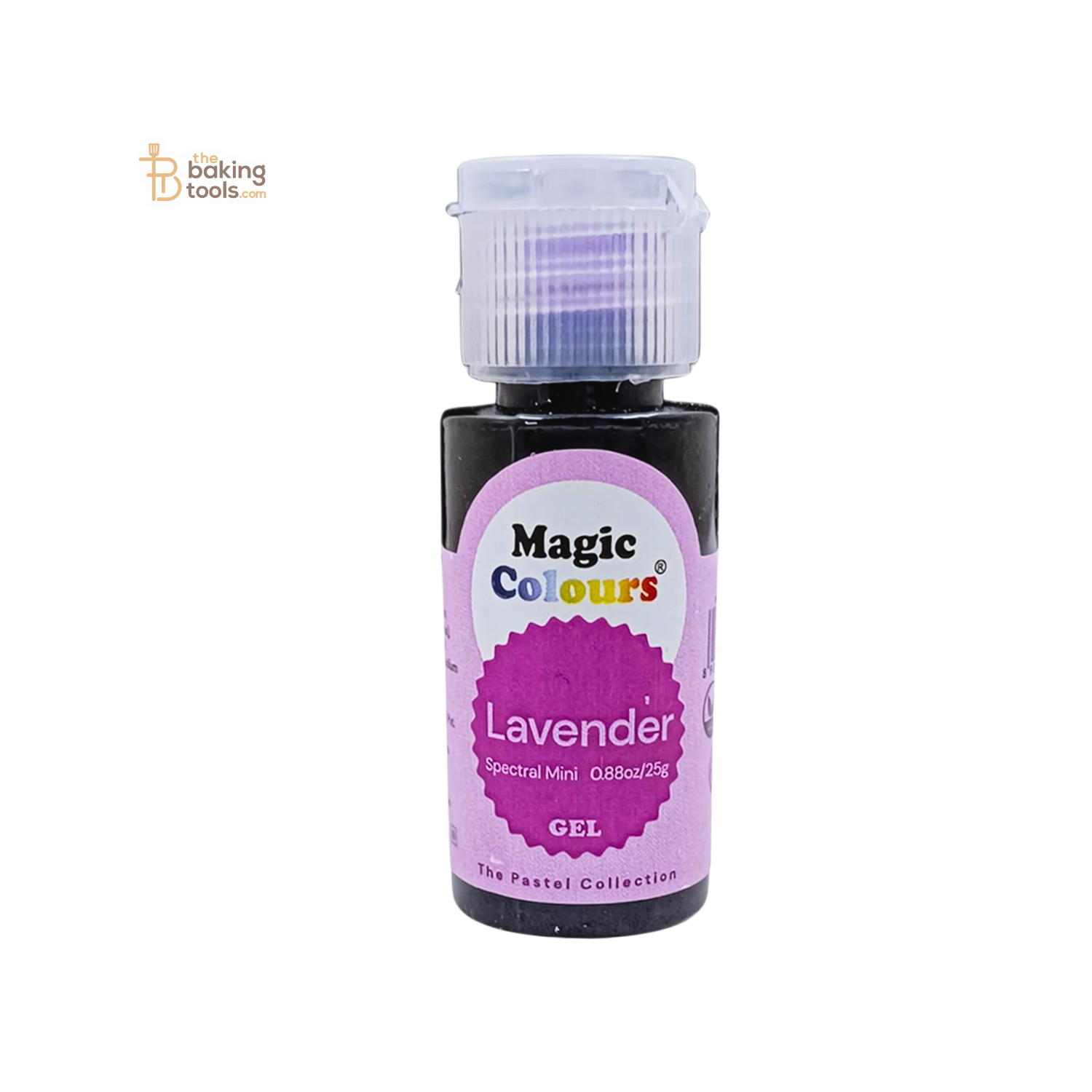 Lavender Gel Colour Magic Pastel Colour Spectral Mini - 25 grams _ the baking tools (its just an image  Magic Lavender Gel Colour Spectral Mini - 25 grams)