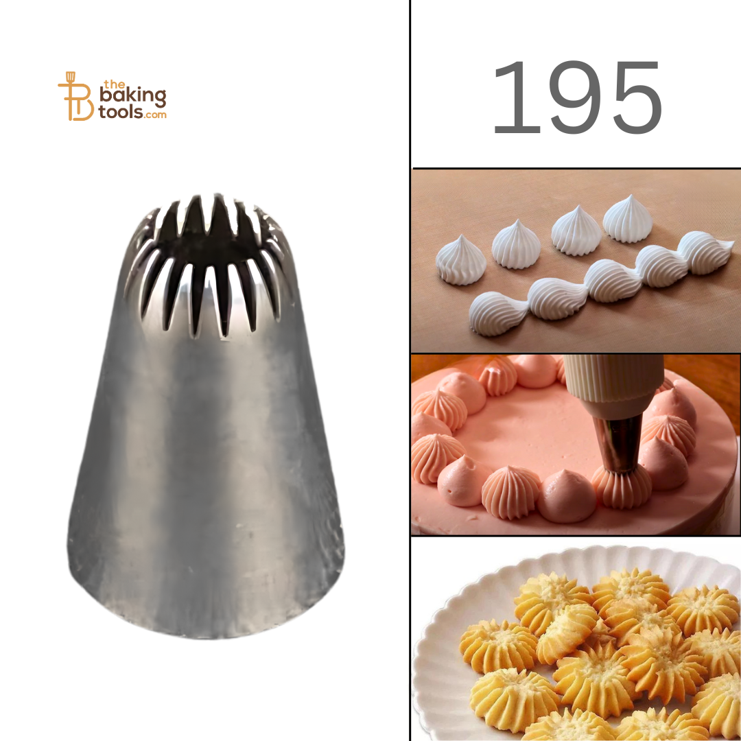 MEDIUM NOZZLE 195 | Modak Nozzle _ The baking tools