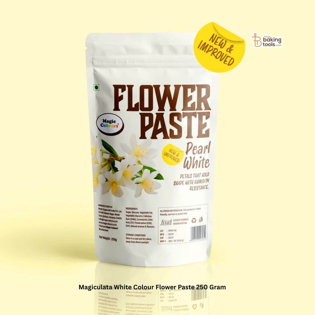 Magiculata White Colour Flower Paste 250 Gram