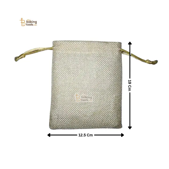 Jute Potli Bags – Pack of 10 | Eco-Friendly Gift | Various Sizes.