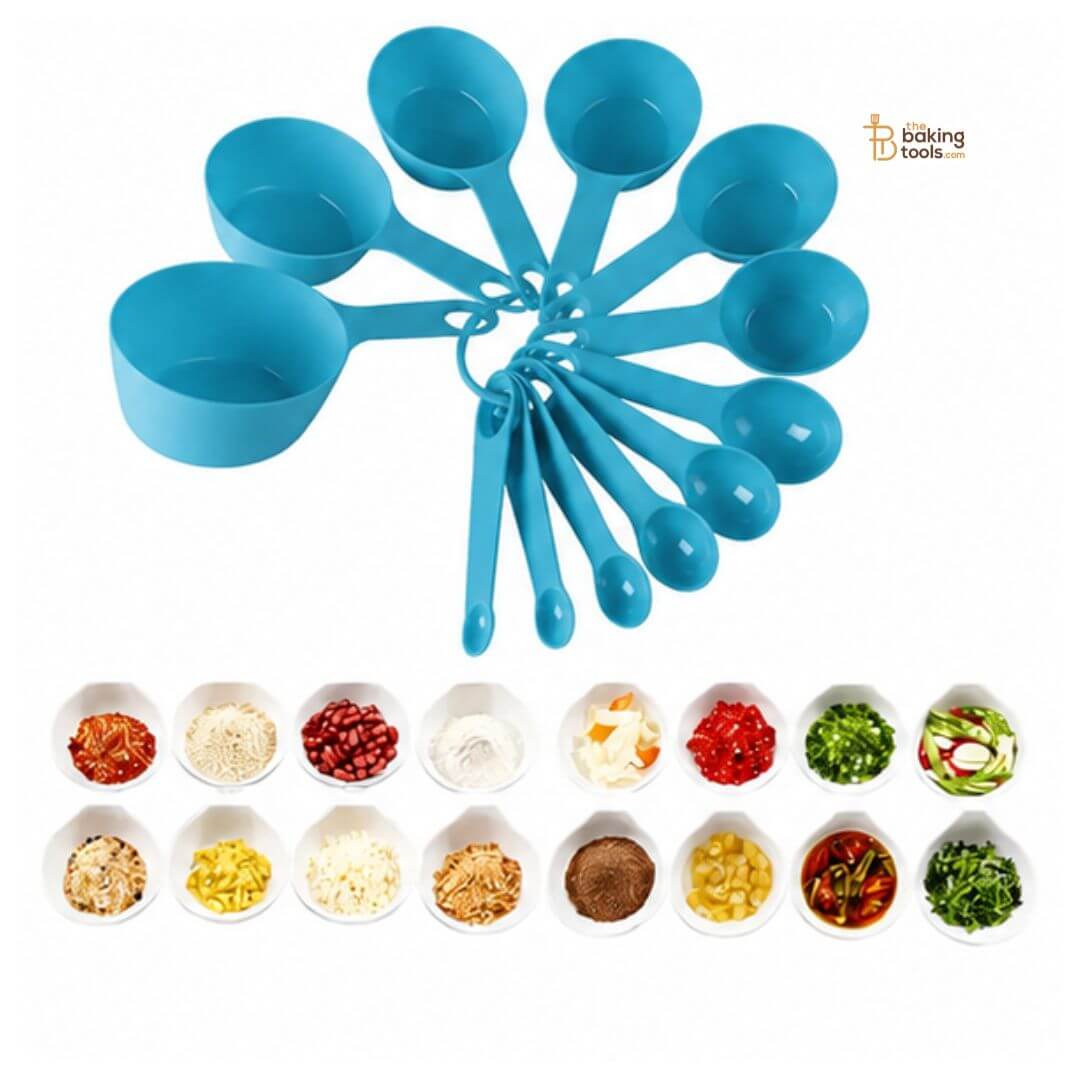 Measuring Cup & Spoon Set of 12 pcs | Flour Measuring Cups